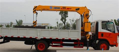 XCMG SQ5SK2Q 5000 Kg Truck Mounted Crane With Telescopic Boom