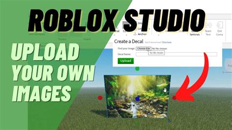 Roblox Studio How To Upload An Original Image Add Your Own Decals To