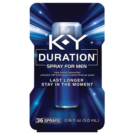 K Y Duration Male Genital Desensitizer Spray 36 Sprays 1source