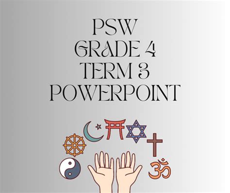 PSW Grade 4 Term 3 PowerPoint Cs Summaries