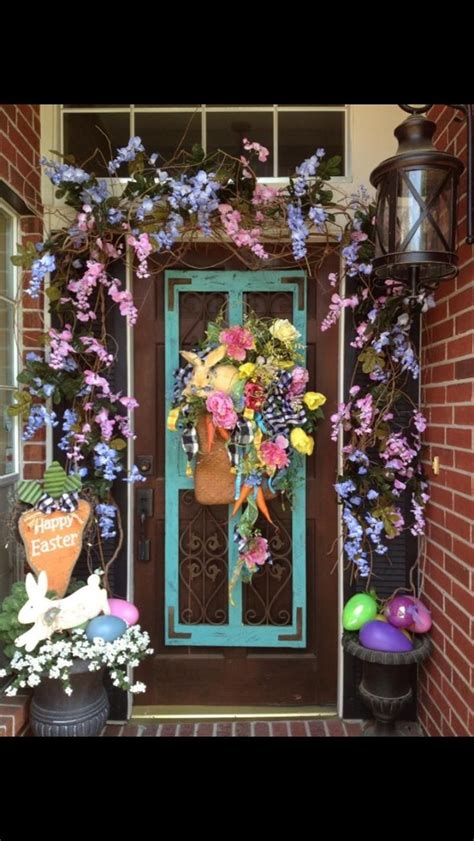 20 Front Door Decorating Ideas For Easter The Urban Decor