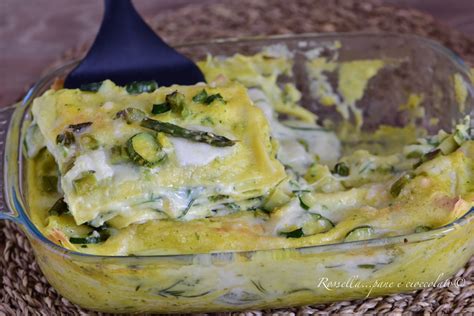 Lasagne Agli Asparagi E Zucchine Ricetta Primo Piatto Cremoso