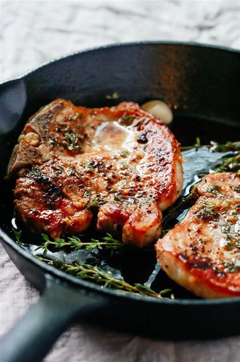 Garlic Butter Baked Pork Chops Super Easy To Make Pork Chop