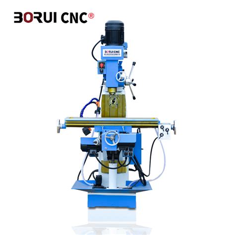 Electric Vertical Hhorizontal Turret Mini Drilling And Milling Machine