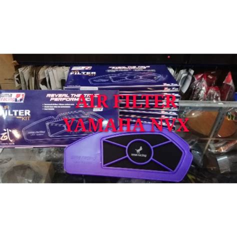 UMA RACING AIR FILTER YAMAHA NVX V1 NVX V2 Shopee Malaysia