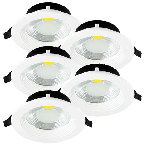 Oczko Sufitowe Lampa Led Bia A Panel Podtynkowy Downlight V W Ip