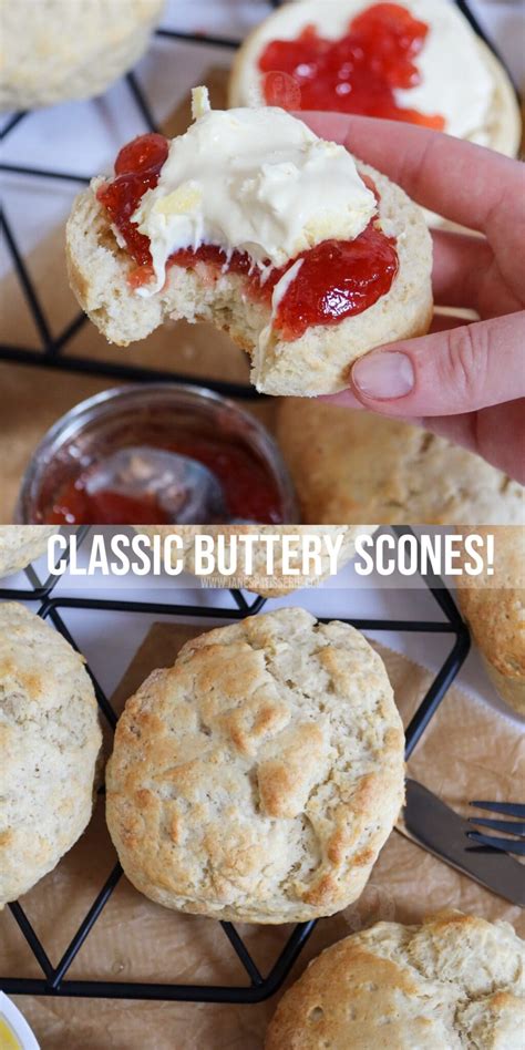 Classic Buttery Scones Janes Patisserie