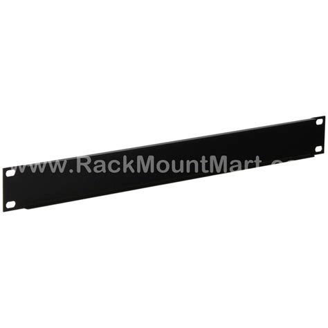 Ra1301 19 Black Steel Blank Filler Panel 1u Thru 5u Made In Usa