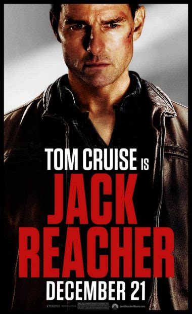 JACK REACHER Movie Poster - SEAT42F.COM