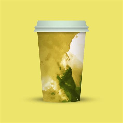 Takeaway Watercolor Coffee Cup Vector Eps Ai Uidownload