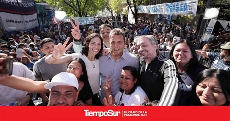 Massa Kicillof Y Máximo Kirchner Encabezan La Caravana Del Pj En La Matanza