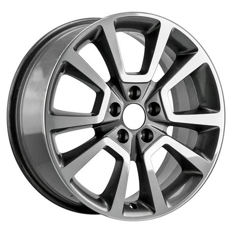 CCI® - Jeep Patriot 2014 5 V-Spoke Polished Charcoal 18x7 Alloy Factory ...