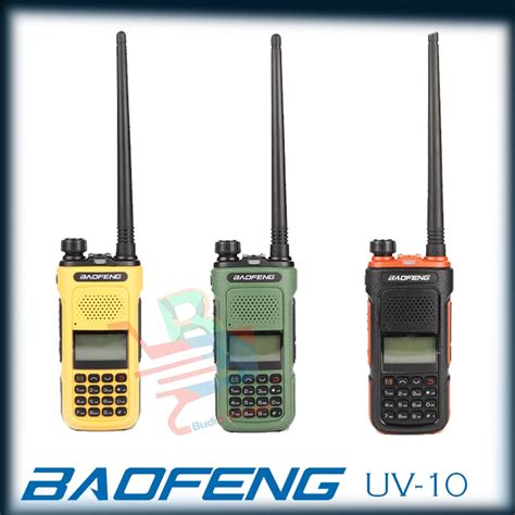 Jual HT Baofeng UV 10 HT Dual Band BF UV10 Walkie Talkie Dual Band