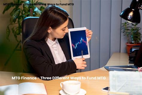 mtg finance   ways  fund mtg