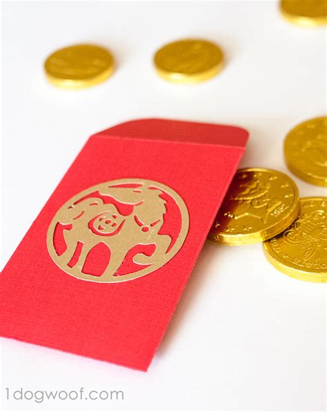 DIY Red Envelopes for Chinese New Year - One Dog Woof