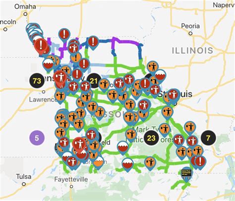 Modot Gateway Guide Traffic Map Map