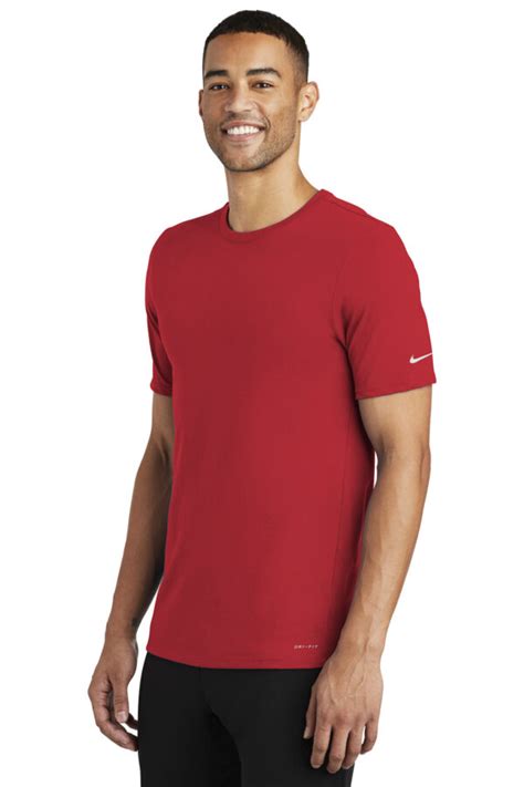 Nike Dri Fit Cottonpoly Tee Emb3