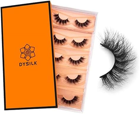 Amazon Perfect Key 7 Pairs Fluffy Mink Lashes Wispy Flase