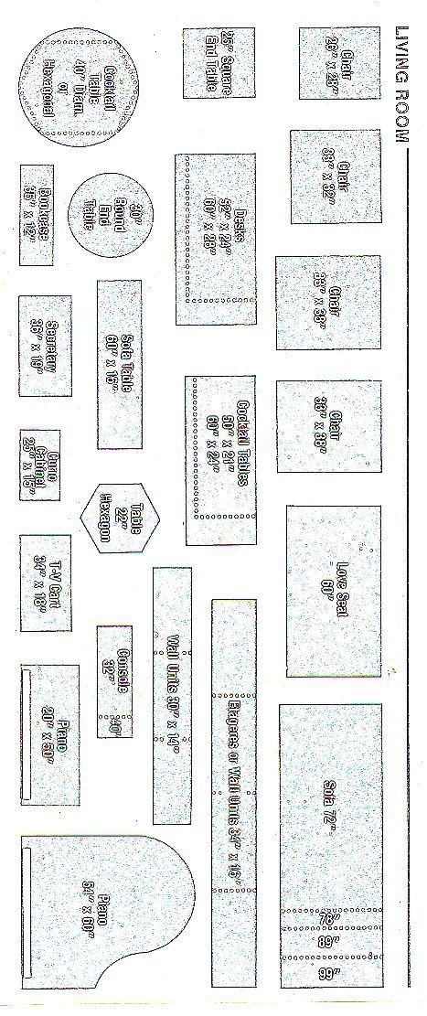 Free Printable Furniture Templates 1 4 Scale Free Templates Printable