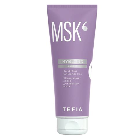 TEFIA Жемчужная маска для светлых волос, MYBLOND купить по низким ценам ...