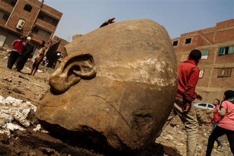 Encuentran Colosal Estatua Del Fara N Rams S Ii En Egipto