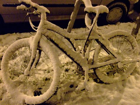 First Snow Snow Bike Martin Fisch Flickr