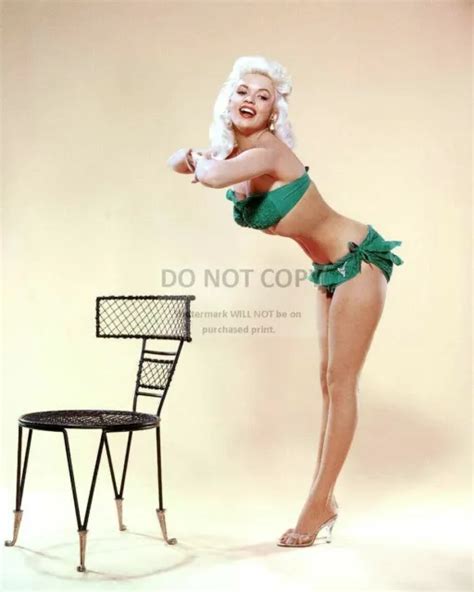 Pin Up Actrice Et Sex Symbol Jayne Mansfield Photo Publicitaire X