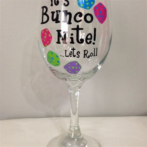 Bunco Babe Wine Tumbler Wine Tumbler Bunco Ts Bunco Etsy