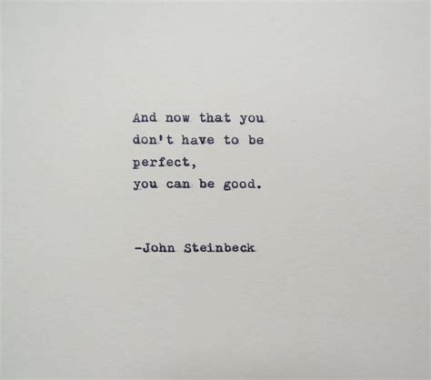 John Steinbeck East Of Eden Quote Made On Typewriter 1000 In 2020