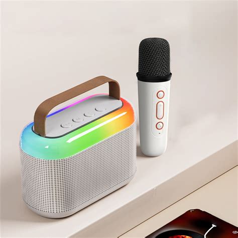 Bluetooth Speaker Home Karaoke Bluetooth Speakeroutdoor Singing Children's Karaoke One Wireless ...