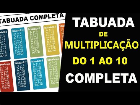 34 Como Fazer Uma Tabuada Completa Do Ao 10 Portugol 51 OFF