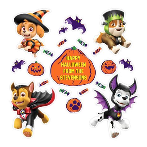 Paw Patrol™ Halloween Wall Decals Peel And Stick Removable Reusable