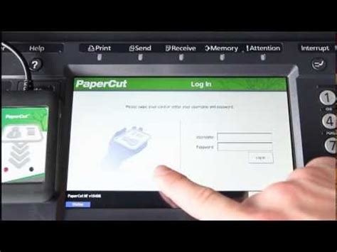 Papercut Mf For Kyocera Mita Application Tour Youtube