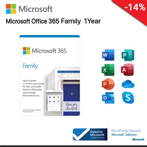 Microsoft Office 365 Family / Microsoft 365 Family Ehemals Office 365 ...