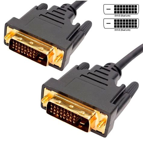 Cabo Dvi 2 Metros Dvi D Dual Link 24 1 Pinos Rpc Cabo Dvi