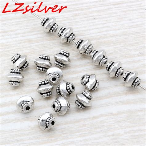 Hot Sale Pcs Zinc Alloy Beaded Spacers Bead Mm Diy Jewelry D