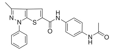 N Acetylamino Ph Methyl Phenyl H Thieno C Pyrazole