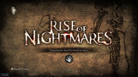 Rise Of Nightmares For Microsoft Xbox The Video Games Museum