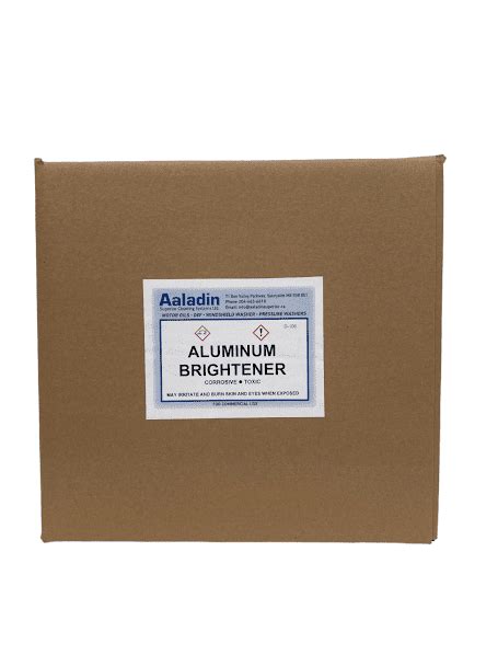 ALUMINUM BRIGHTENER CASE - Aaladin Superior Cleaning