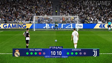 Pes Real Madrid Vs Juventus Penalty Shootout Uefa Champions