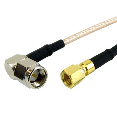 Ra Sma Male Plug To Smc Plug Male Cable M17113 Rg316 Coax Up To 3 Ghz 135 Vswr In 24 Inch