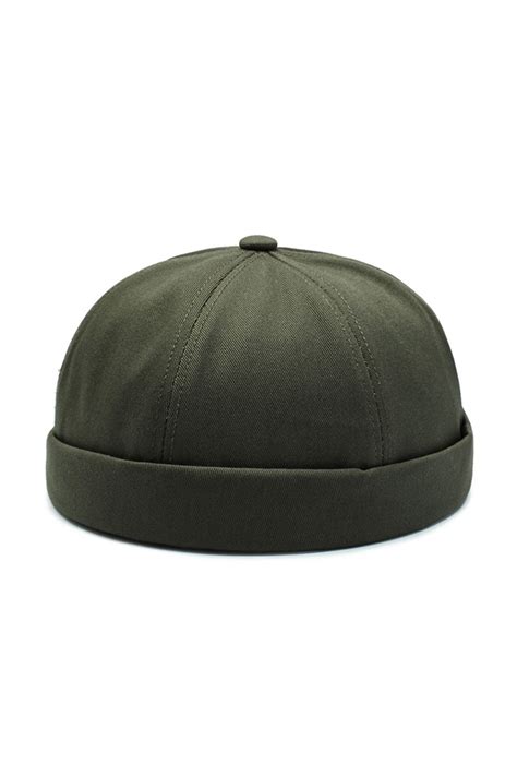 Rupen Kraft Unisex 100 Pamuk Cap Ayarlanabilir Docker Şapka Yazlık