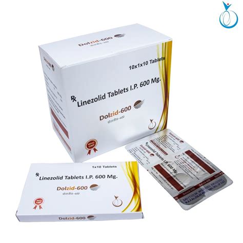 Linezolid Tablet I P 600 Mg At Rs 3993 Box Antibiotic Tablets