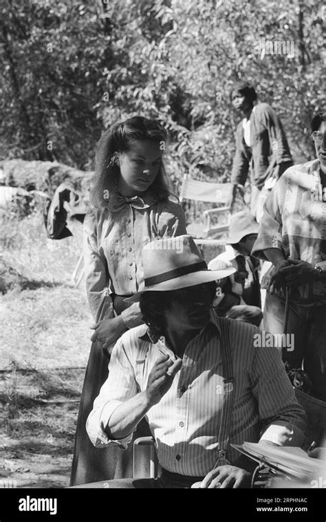 Little House On The Prairie Michael Landon Melissa Gilbert Stock Photo