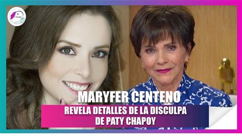 MARYFER CENTENO Analiza La Disculpa Forzada De Pati Chapoy A Yuridia En