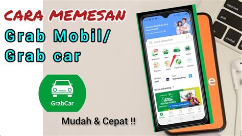 Cara Pesan Grab Mobil Grab Car YouTube