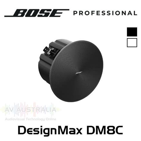 Bose Pro Designmax Dm8c 8 8 Ohm 70100v In Ceiling Loudspeaker Av Australia Online