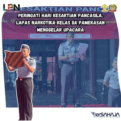 Lapas Narkotika Kelas Iia Pamekasan Kanwil Kemenkumham Jatim Gelar