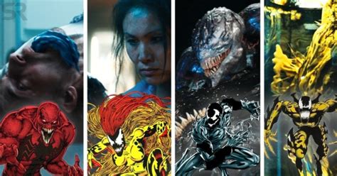 Descubre Todos Los Simbiontes Que Aparecen En La Película De Venom