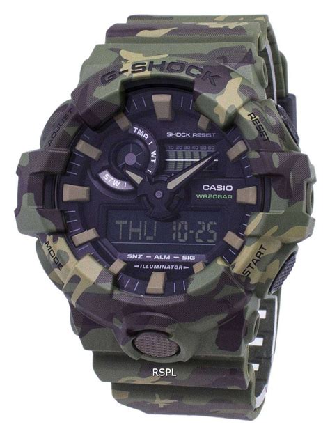 Casio G Shock Illuminator Special Color Models 200M GA 700CM 3A GA700CM